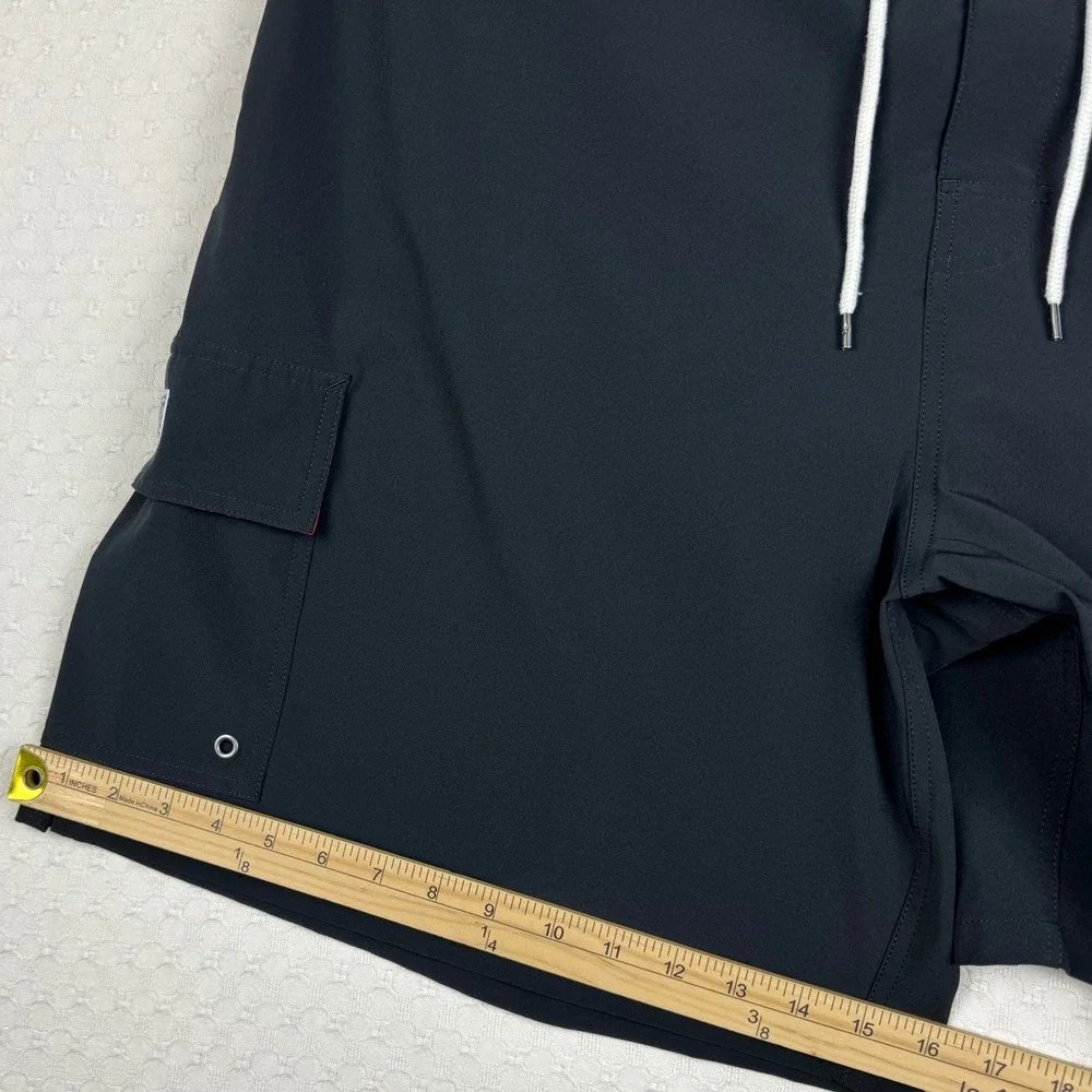 Polo Ralph Lauren Kailua Stretch Classic Fit Swim Trunk Big & Tall Men 3XB Black